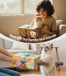 Catnip & Silvervine Fish Kicker Toy – 5000mg Catnip & 2000mg Silvervine Interactive Cat Toy