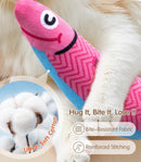 Catnip & Silvervine Fish Kicker Toy – 5000mg Catnip & 2000mg Silvervine Interactive Cat Toy