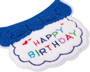 Cat Birthday Hat & Bandana Set – Blue Birthday Boy Kitten Party Outfit